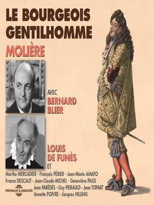 cover image of Le bourgeois gentilhomme